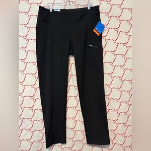 Columbia Women’s Fleece Lined Ankle Length Pants Black XL NWT